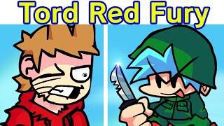 Friday Night Funkin - VS Tord Red Fury FULL WEEK BETA + Cutscenes FNF ModHard Eddsworld