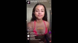 Malu Trevejo Instagram Twerking in bikini 