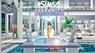 Celebrity PARTY Villa Dream Home Decorator  Sulani  No CC  The SIMS 4 Stop Motion