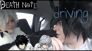 L and Near Cant Drive I Death Note Cosplay