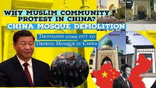 Protesters & police clash in China over demolition of mosque