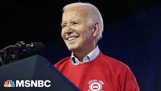 Biden to auto workers You prove that the middle class built America  Watch full speech