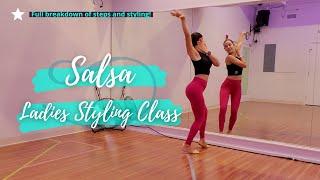 Salsa Ladies Styling Class  All Levels  Salsa Dance Lesson  Salsa Dance Steps  Salsa Dancing