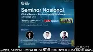 Live Seminar Nasional Cito Media Kreasi Cardiac Arrhythmia Management