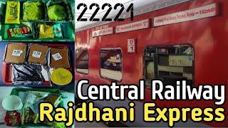 CR RAJDHANI EXPRESS  22221 3AC Train Journey Vlog  Mumbai CSMT to Hazrat Nizamuddin Train Journey