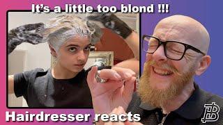 She is going FROM BLACK TO GINGER with Garnier Olia  Hairdresser reacts