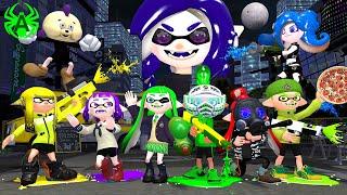 Squid of The Night Part 2  Different Characters but with Splatoon 3 Vampires