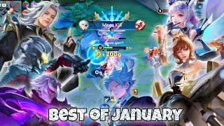 Moonlights Best Moments In January  Montage Video  Arena of Valor Liên Quân mobile CoT