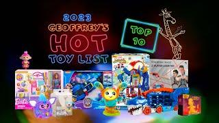 Geoffreys Hot Toy List 2023  ToysRUs