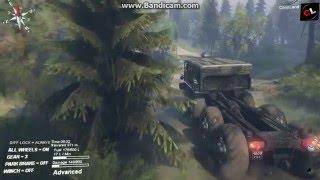 SpinTires 2016 buksir gruzavikov