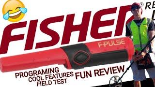 Metal Detecting Fisher F-Pulse Pinpointer Review. Set up to Field Tests. We go over everything