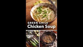 Green Chile Chicken Soup