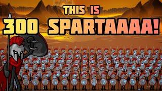 Stick War 3 - THIS IS SPARTA 300 Speartons In The Battlefield Stick War 3 Epic And Funny Montage