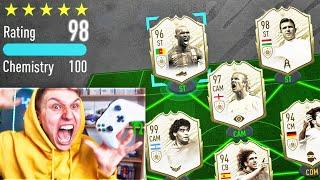 198 RATED *NEW* ICON MOMENTS FUT DRAFT - FIFA 20