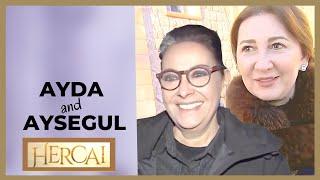 Hercai  Cast Interviews  Aysegul Gunay & Ayda Aksel  English  2021
