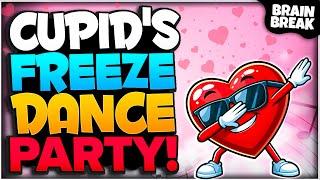 Cupids Freeze Dance Party Valentines Day Brain Break  Games For Kids  Just Dance  GoNoodle