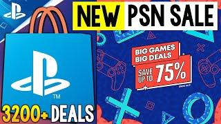 GIGANTIC NEW PSN SALE LIVE NOW PSN Big Games Big Deals Sale 3200+ Deals NEW PlayStation Deals