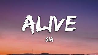 Sia - Alive Lyrics