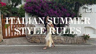 4 Easy Style Rules Italians Live By
