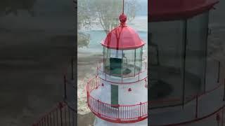 Marblehead Lighthouse Getting Slammed With Massive Waves On Lake The Shores Of Lake Erie #nature