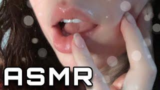 ASMR  Tingle Immunity Cure  Extremely Close Up Mouth Sounds lens mouth sounds smooches +