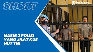 Nasib 2 Oknum Polisi yang Viral Jilat Kue HUT ke-77 TNI Diberhentikan Tidak dengan Hormat