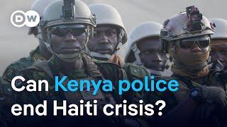 Kenyan police begin security mission in Haiti  DW News