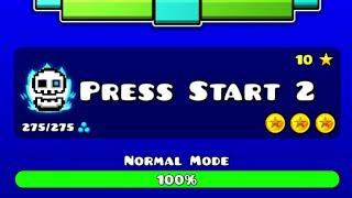 Press Start 2  Geometry Dash 2.2