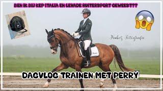 DAGVLOG langs bij Kep Italia EJ Levaderuitersport en trainen met Perry #joanneneidhoferhorses