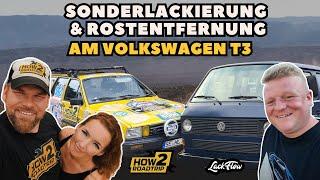 Rostiges Rallye-Abenteuer @LACKFLOW  &  @hardyleben Entrosten den VW T3  Teil 1