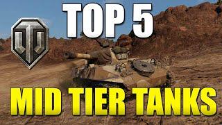 TOP 5 OP Tanks World of Tanks Console Update 6.0 - Wot Console