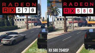 RX 570 vs RX 580 8GB 2048SP