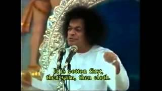 #SaiBabaspeech Sathya Sai Baba speech - important