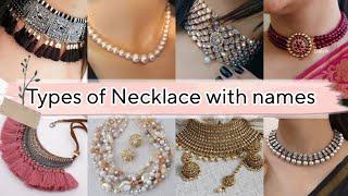 Types of necklaces with namesTypes of choker necklaceNecklace design artificial for girls women