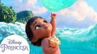 Pequena Moana conhece o oceano  Disney Princesa