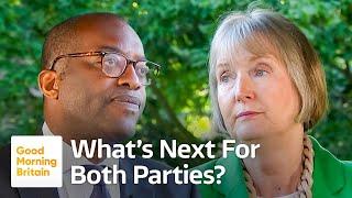 Harriet Harman And Kwasi Kwarteng Discuss New Government Challenges