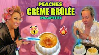 Peaches Crème Brûlée with Divine Tetay  PETITE TV