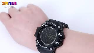 SKMEI 1384 Sports Watch Black Digital Watch for Men