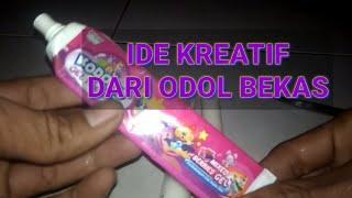 IDE KREATIF DARI BEKAS ODOL DI BUAT BEGINI