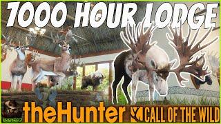 Our 7000 Hour Trophy Lodge Tour With 85 Great Ones & TONS Of Super Rares Call of the wild