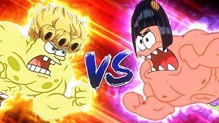 JoJo SpongeGiorno vs Patrick Bucciarati  JJBA Parody