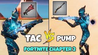 PUMP VS. TACTICAL SHOTGUN  Which is Better in Chapter 2 Fortnite?