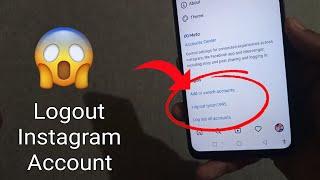 How To Logout Instagram Other Account 2023