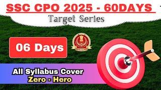 Day 06  60 days target series ️7hr+ study  Ssc cpo 2025   by examstruggler