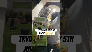 POV  Testing my 5th juicer  Send me brand suggestions #shorts #viral #healthy #trending