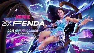 Fortnite Evento Ao Vivo da Ariana Grande Turnê da Fenda