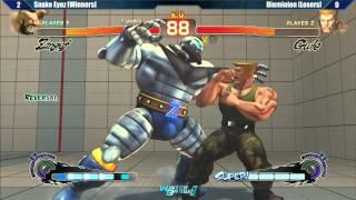 Winter Brawl 9 - USF4 - Grand Final - Snake Eyez Zangief vs Dieminion Guile