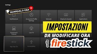  Modifica queste impostazioni sulla FIRESTICK - Aggiornamento ESTATE 2024 