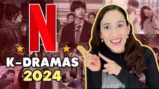  Top 10 MEJORES DRAMAS COREANOS EN NETFLIX 2024  RECOMENDACIONES @HelloTaniaChan