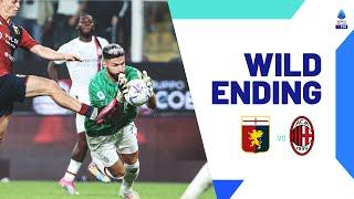 Giroud puts on the gloves and saves Milan  Wild Ending  Genoa-Milan  Serie A 202324